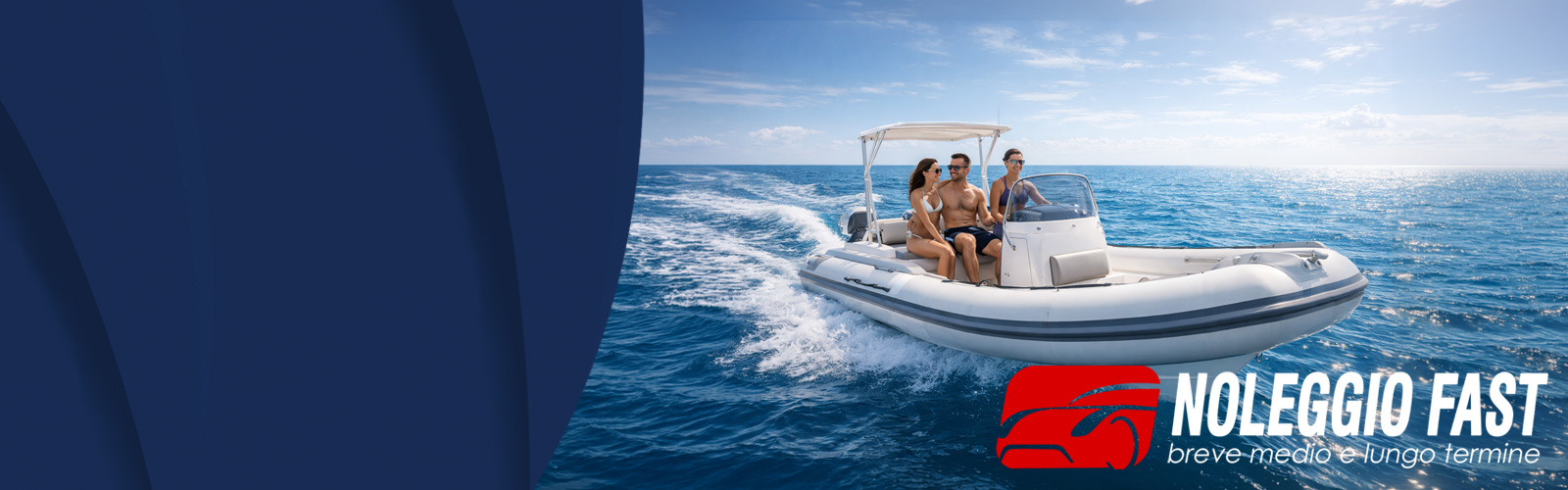 Noleggia un gommoneIl sole e il mare cristallino, cos'altro desiderare? 